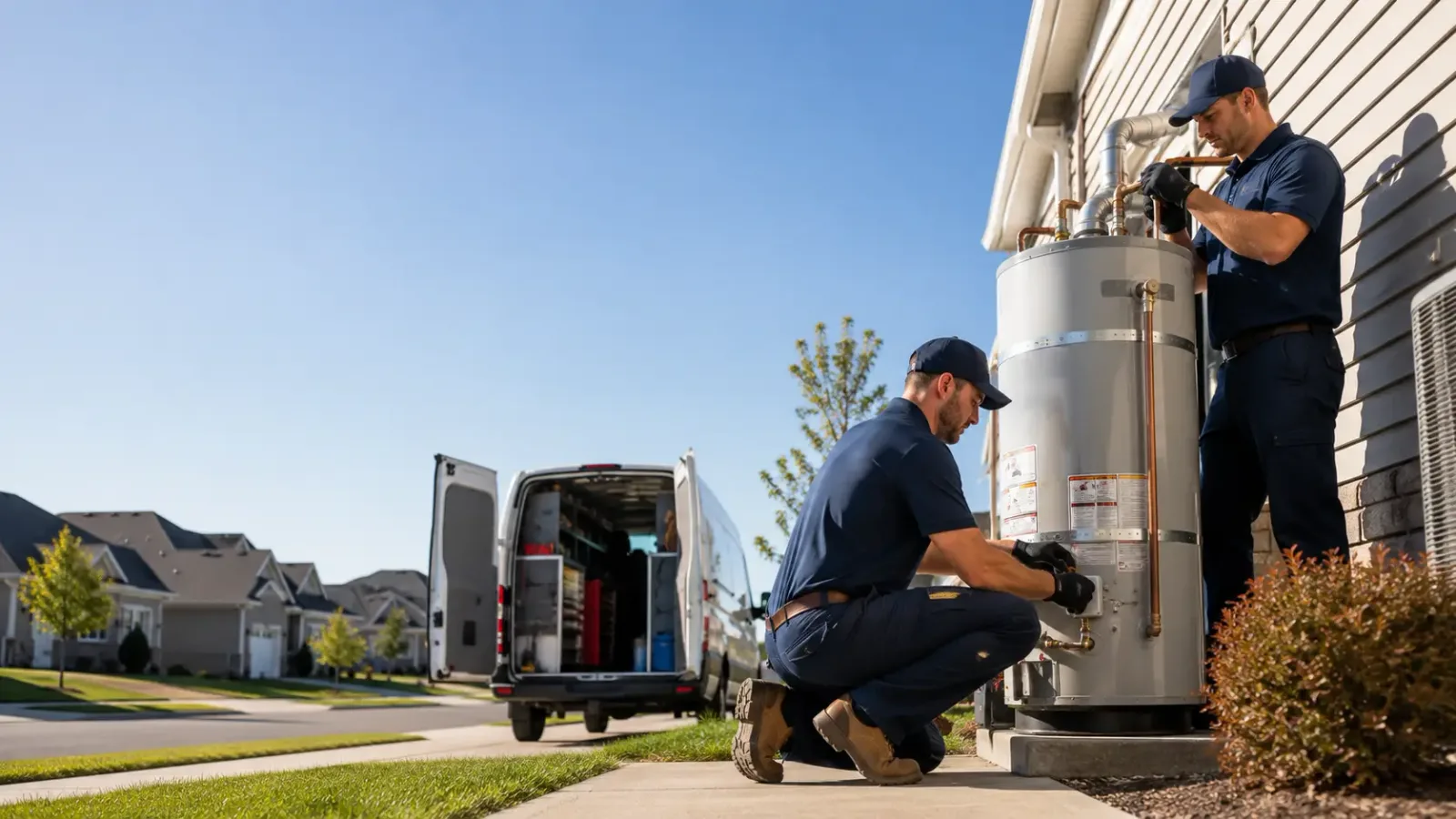 Water Heater Installation in Revloc, PA